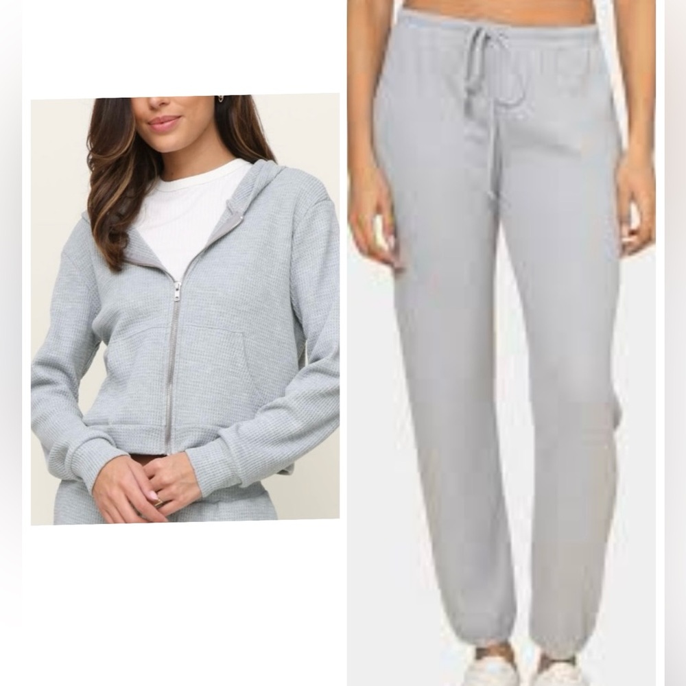 JAC PARKER LAZY DAY LUXE WAFFLE KNIT SET